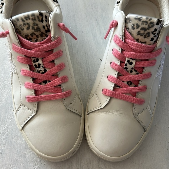 Vintage Havana Women’s Giselle Cheetah Size 37 US 7 Slip On Sneakers Leather - Picture 9 of 16